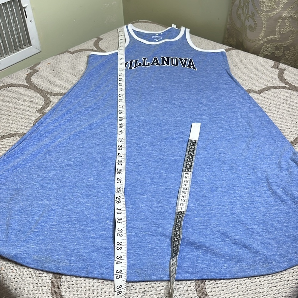 Villanova Blue Tank Top Dress by League, size medium - Picture 9 of 14